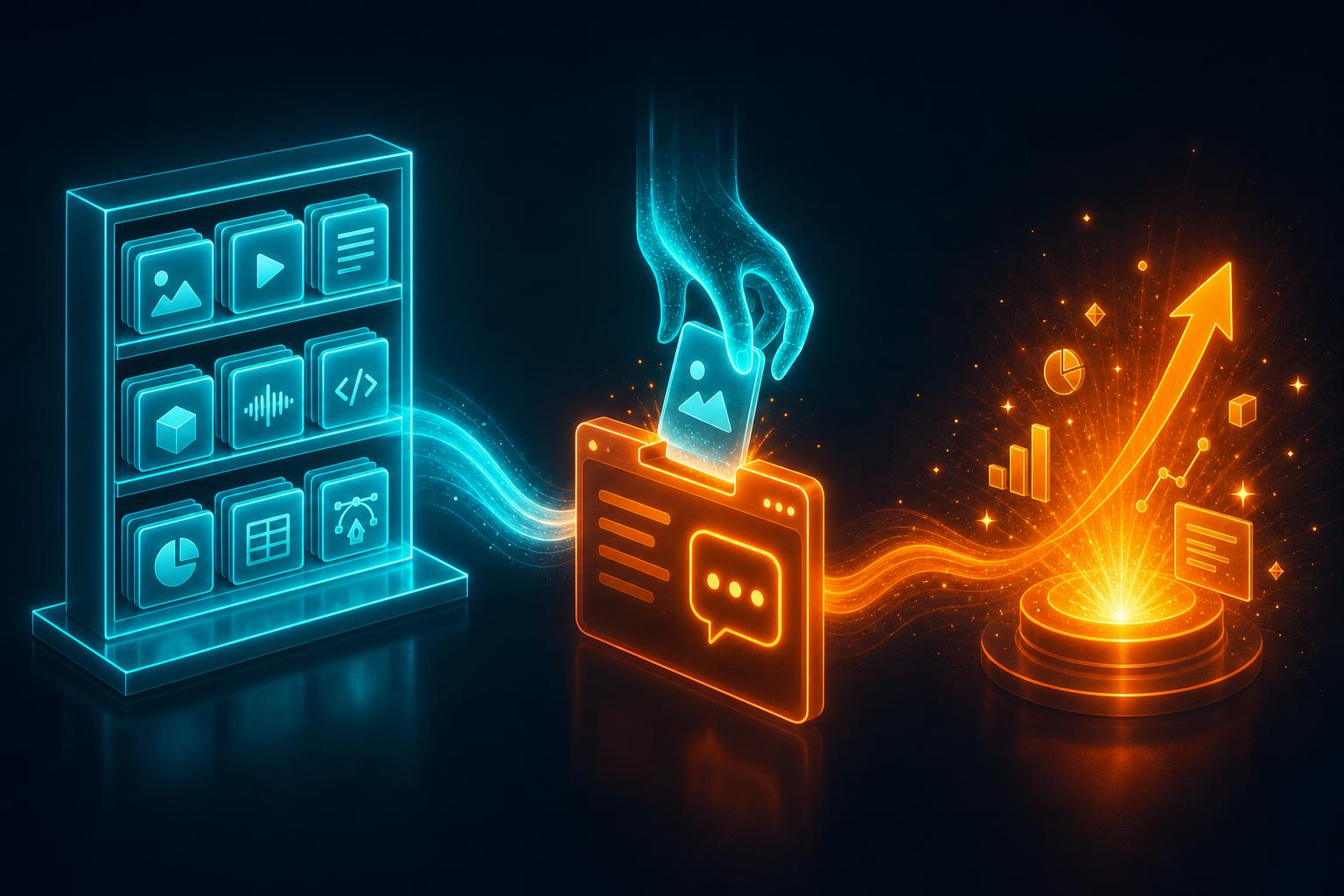 หยิบเครื่องมือจากคลัง → วางใน AI → ได้ผลลัพธ์